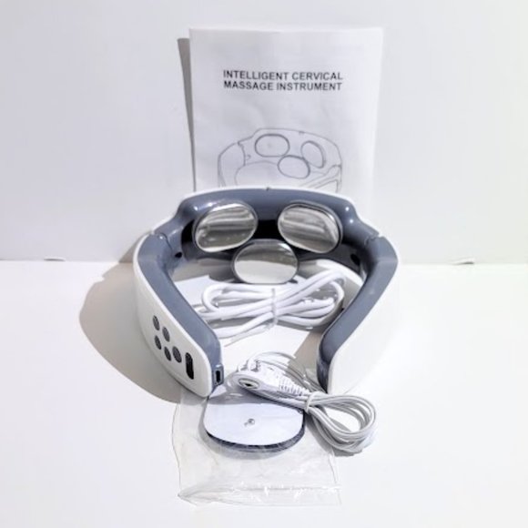 PULSATING NECK MESSAGER WITH ATTACHABLE PULSATING PATCHES - Picture 4 of 7